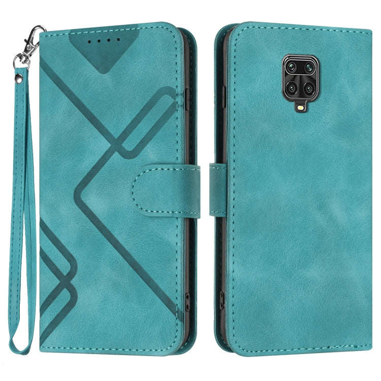 Line Pattern Skin Feel Leather Phone Case, For Xiaomi Mi 10T 5G/10T Pro 5G, For Xiaomi Redmi Note...