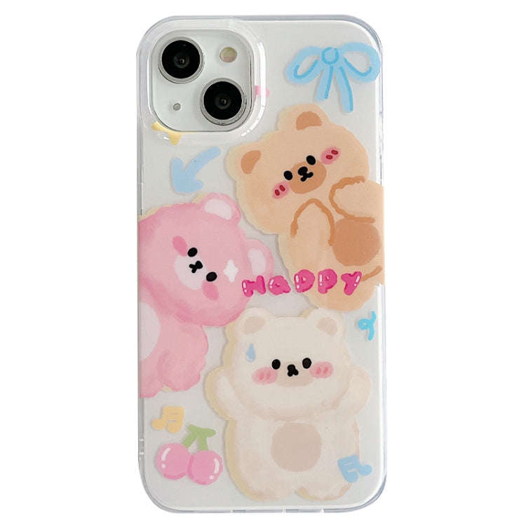 IMD Cute Animal Pattern Phone Case, For iPhone 14 Pro Max, For iPhone 14 Pro, For iPhone 14, For ...
