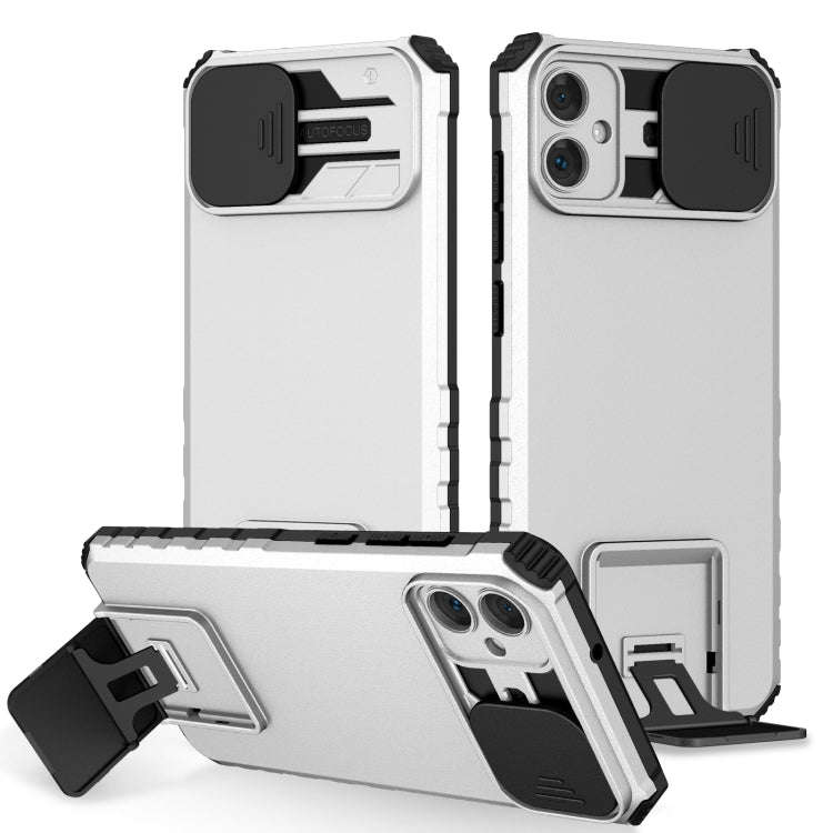 Stereoscopic Holder Sliding Camshield Phone Case, For Samsung Galaxy S22 5G, For Samsung Galaxy A...