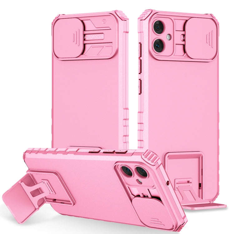 Stereoscopic Holder Sliding Camshield Phone Case, For Samsung Galaxy S22 5G, For Samsung Galaxy A...