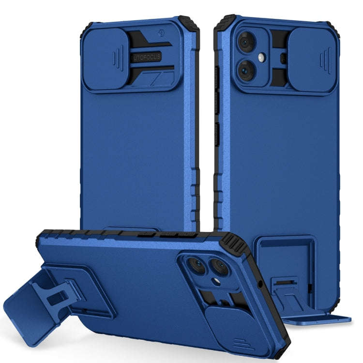 Stereoscopic Holder Sliding Camshield Phone Case, For Samsung Galaxy S22 5G, For Samsung Galaxy A...