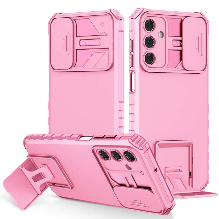 Stereoscopic Holder Sliding Camshield Phone Case, For Samsung Galaxy S22 5G, For Samsung Galaxy A...