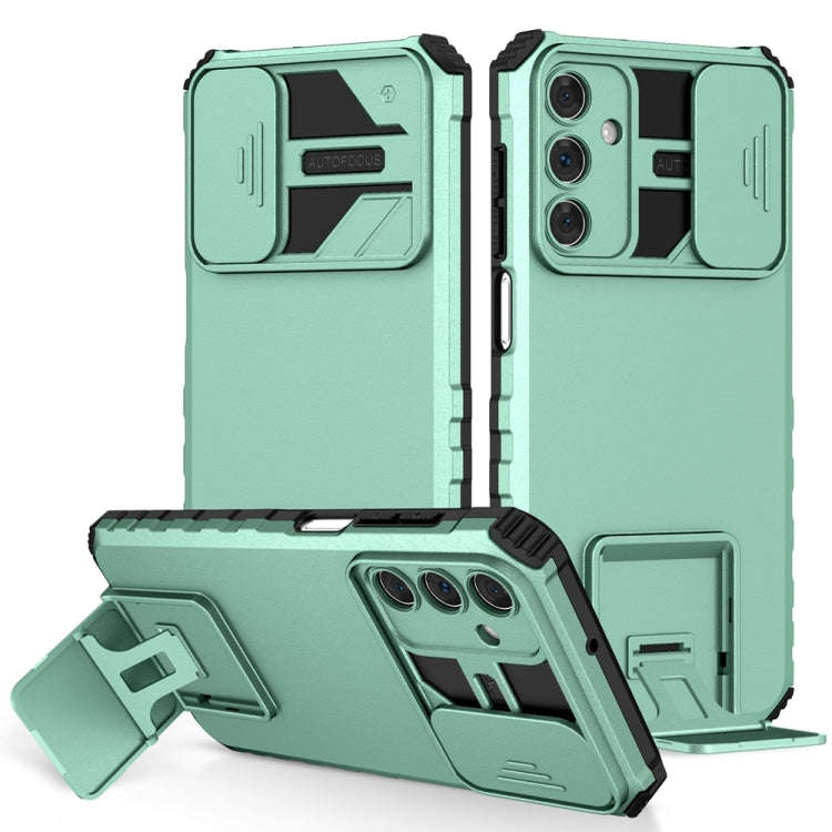 Stereoscopic Holder Sliding Camshield Phone Case, For Samsung Galaxy S22 5G, For Samsung Galaxy A...