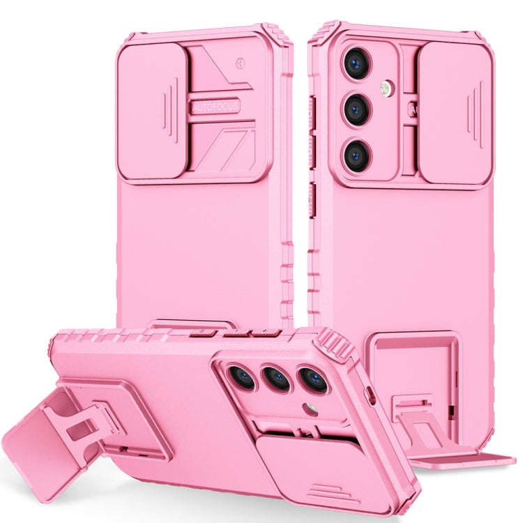Stereoscopic Holder Sliding Camshield Phone Case, For Samsung Galaxy S22 5G, For Samsung Galaxy A...