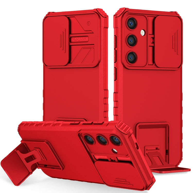 Stereoscopic Holder Sliding Camshield Phone Case, For Samsung Galaxy S22 5G, For Samsung Galaxy A...