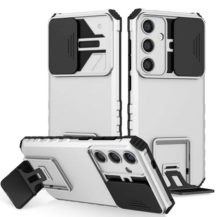 Stereoscopic Holder Sliding Camshield Phone Case, For Samsung Galaxy S24+ 5G, For Samsung Galaxy ...