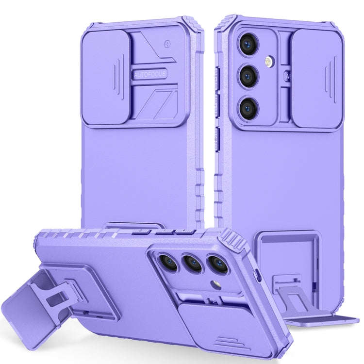 Stereoscopic Holder Sliding Camshield Phone Case, For Samsung Galaxy S24+ 5G, For Samsung Galaxy ...