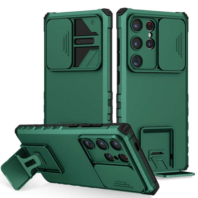 Stereoscopic Holder Sliding Camshield Phone Case, For Samsung Galaxy S24+ 5G, For Samsung Galaxy ...