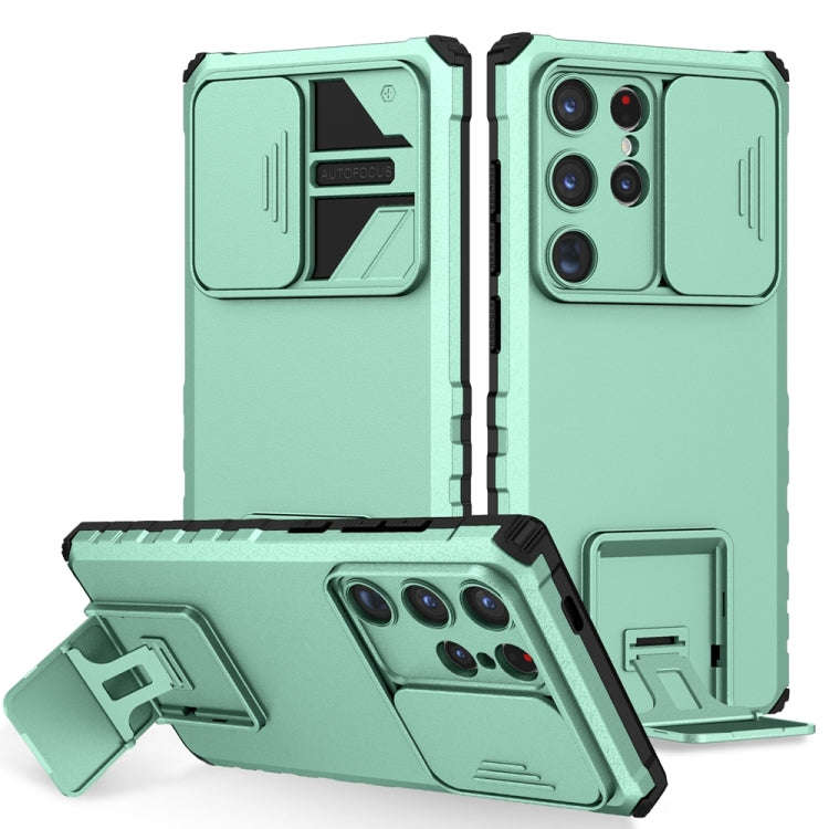 Stereoscopic Holder Sliding Camshield Phone Case, For Samsung Galaxy S24+ 5G, For Samsung Galaxy ...