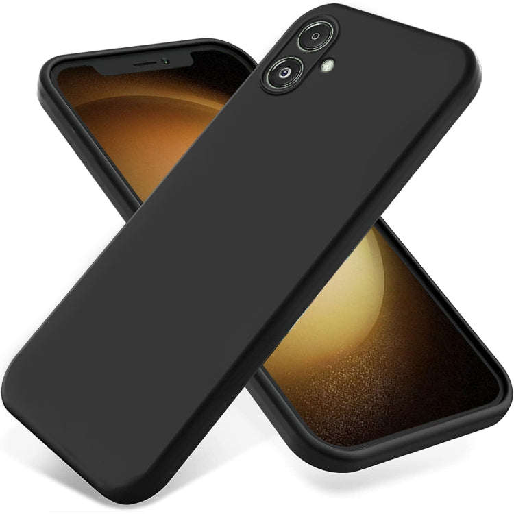 Pure Color Liquid Silicone Shockproof Phone Case, For Samsung Galaxy A25 5G, For Samsung Galaxy M...