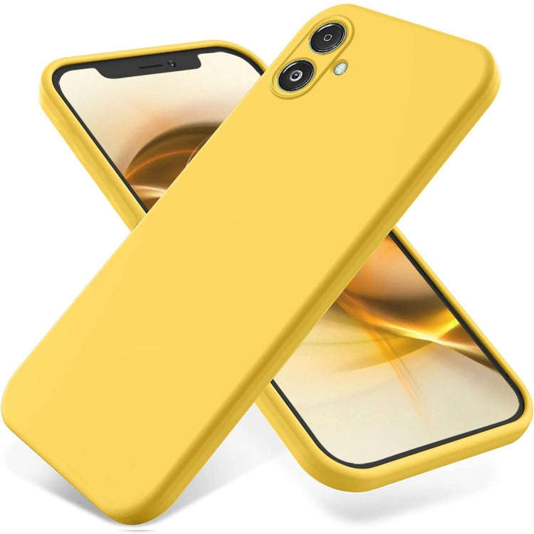 Pure Color Liquid Silicone Shockproof Phone Case, For Samsung Galaxy A25 5G, For Samsung Galaxy M...