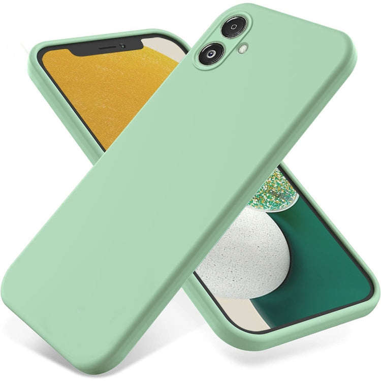 Pure Color Liquid Silicone Shockproof Phone Case, For Samsung Galaxy A25 5G, For Samsung Galaxy M...