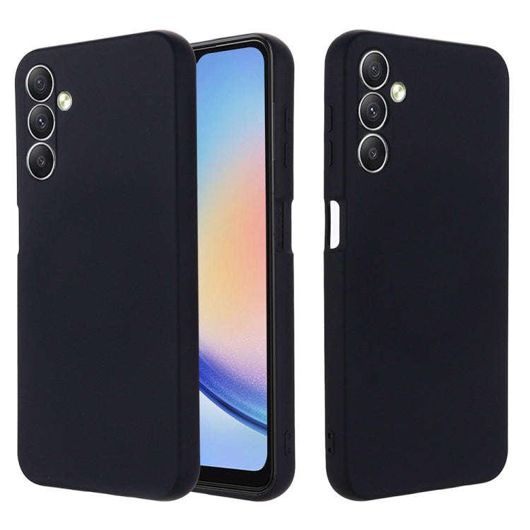 Pure Color Liquid Silicone Shockproof Phone Case, For Samsung Galaxy A25 5G, For Samsung Galaxy M...