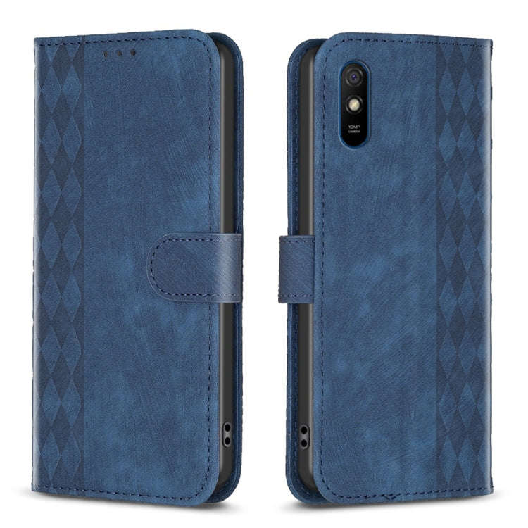 Plaid Embossed Leather Phone Case, For Xiaomi Poco M3 CN Version, For Xiaomi Poco X3 / X3 NFC, Fo...