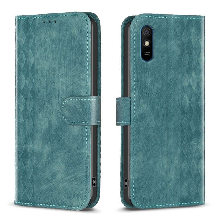 Plaid Embossed Leather Phone Case, For Xiaomi Poco M3 CN Version, For Xiaomi Poco X3 / X3 NFC, Fo...