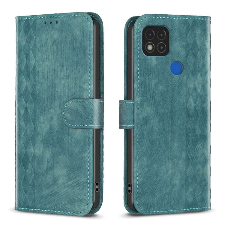 Plaid Embossed Leather Phone Case, For Xiaomi Poco M3 CN Version, For Xiaomi Poco X3 / X3 NFC, Fo...