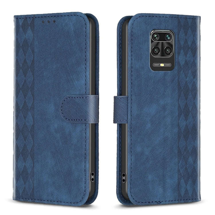 Plaid Embossed Leather Phone Case, For Xiaomi Poco M3 CN Version, For Xiaomi Poco X3 / X3 NFC, Fo...