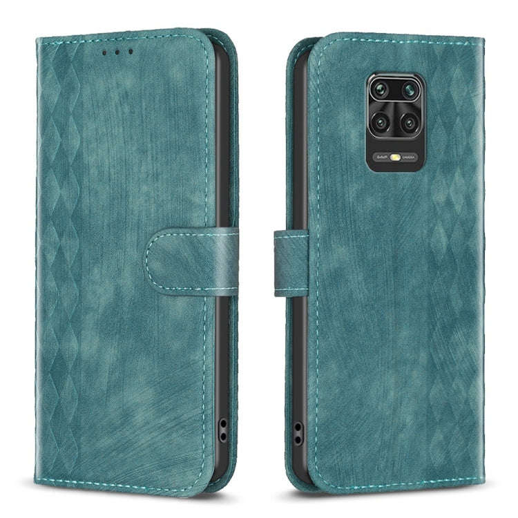Plaid Embossed Leather Phone Case, For Xiaomi Poco M3 CN Version, For Xiaomi Poco X3 / X3 NFC, Fo...