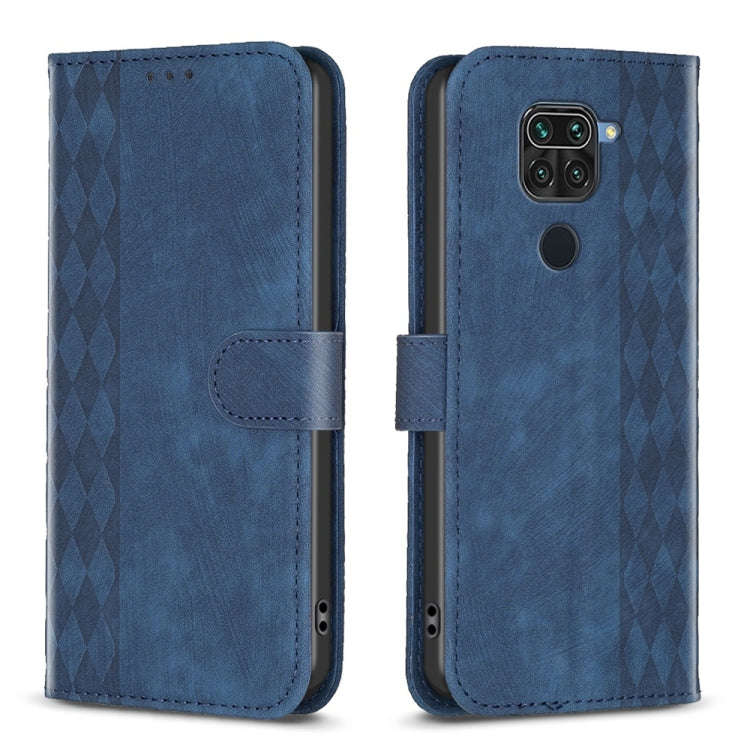 Plaid Embossed Leather Phone Case, For Xiaomi Poco M3 CN Version, For Xiaomi Poco X3 / X3 NFC, Fo...