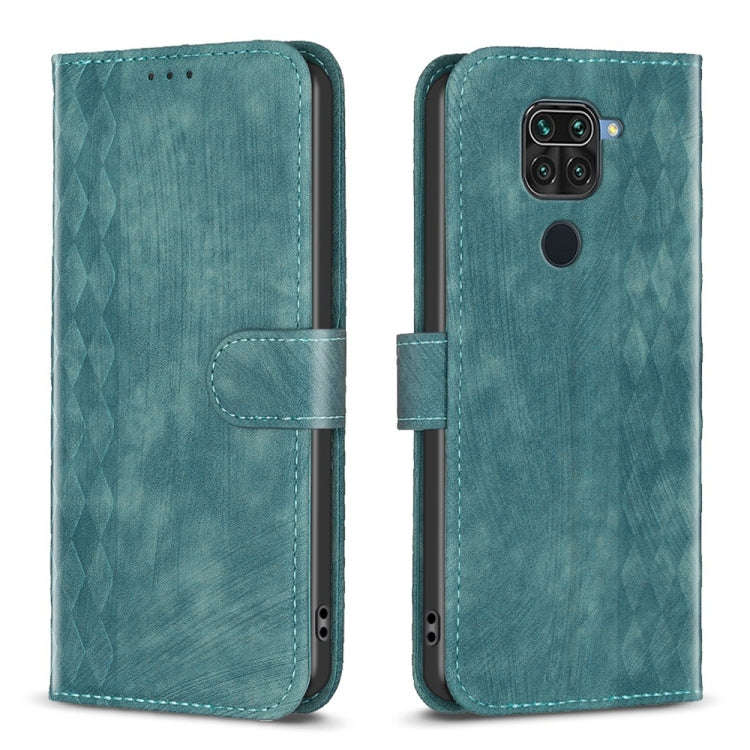 Plaid Embossed Leather Phone Case, For Xiaomi Poco M3 CN Version, For Xiaomi Poco X3 / X3 NFC, Fo...