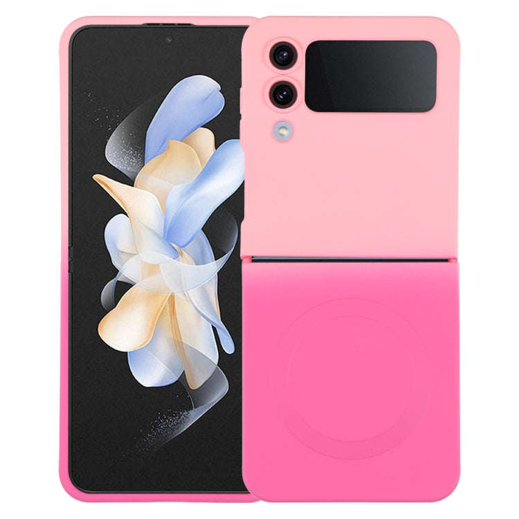 Liquid TPU Silicone Gradient MagSafe Phone Case, For Samsung Galaxy Z Flip5, For Samsung Galaxy Z...