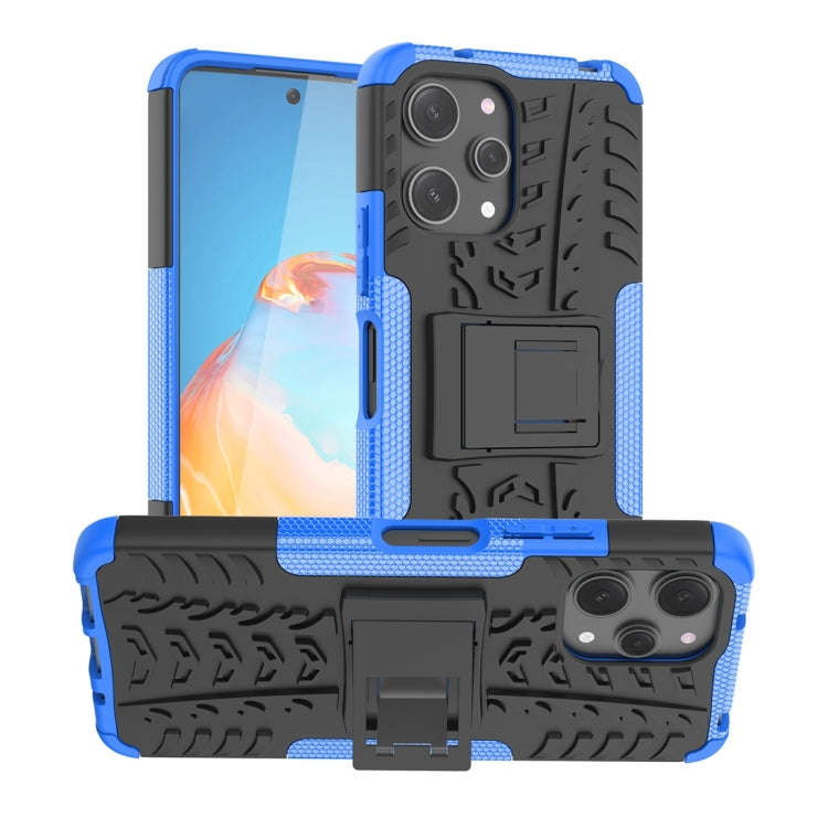 Tire Texture TPU + PC Phone Case with Holder, For Xiaomi Redmi A3 4G, For Xiaomi Redmi Note 13 4G...