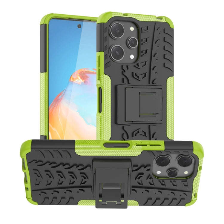 Tire Texture TPU + PC Phone Case with Holder, For Xiaomi Redmi A3 4G, For Xiaomi Redmi Note 13 4G...