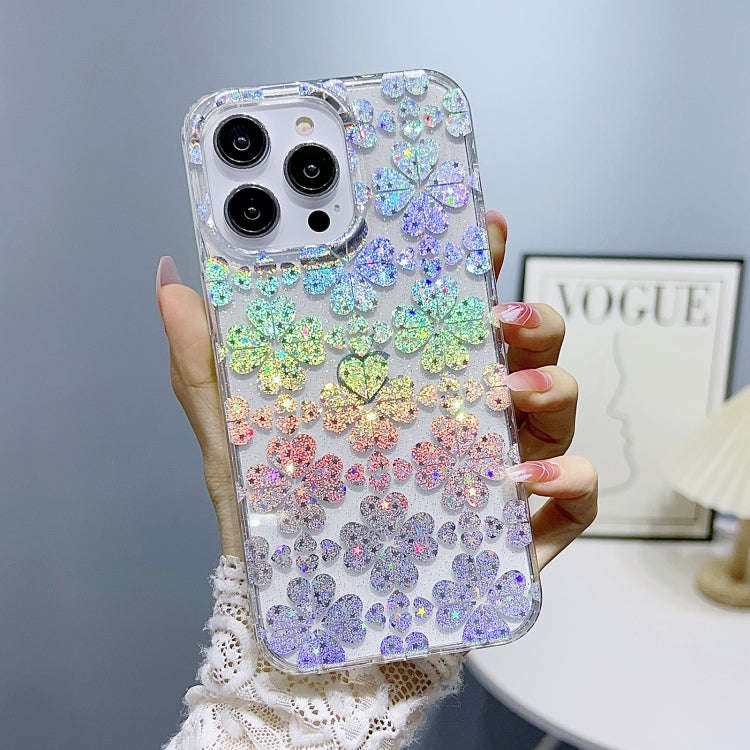 Little Star Series Glitter Powder TPU Phone Case, For iPhone 12 Pro Max, For iPhone 11, For iPhon...