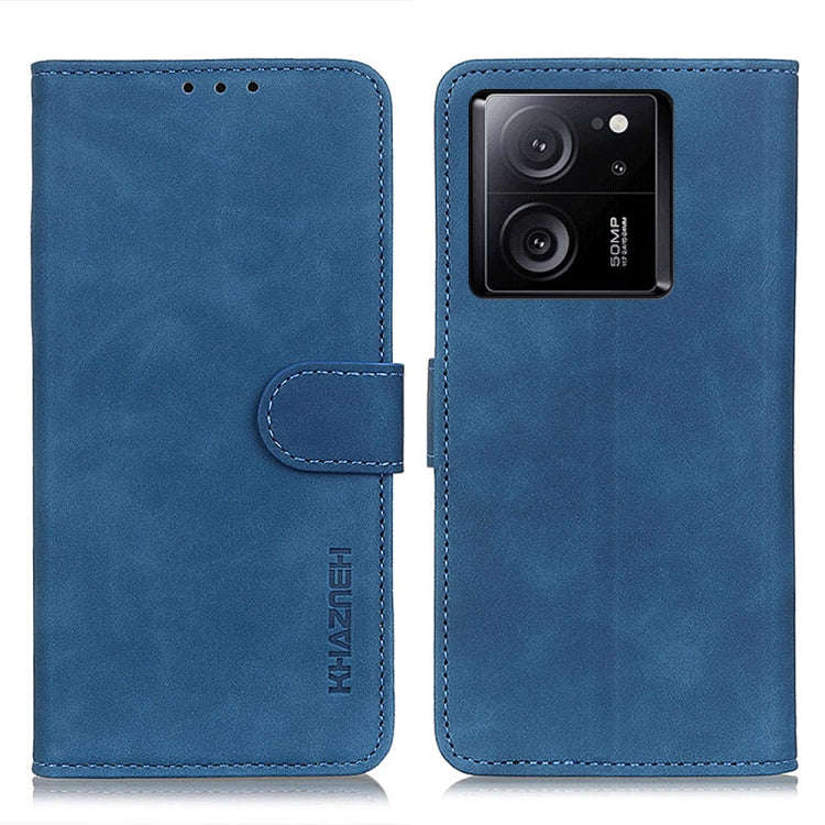 KHAZNEH Retro Texture Flip Leather Phone Case, For Xiaomi Redmi Note 13 5G Global, For Xiaomi Red...