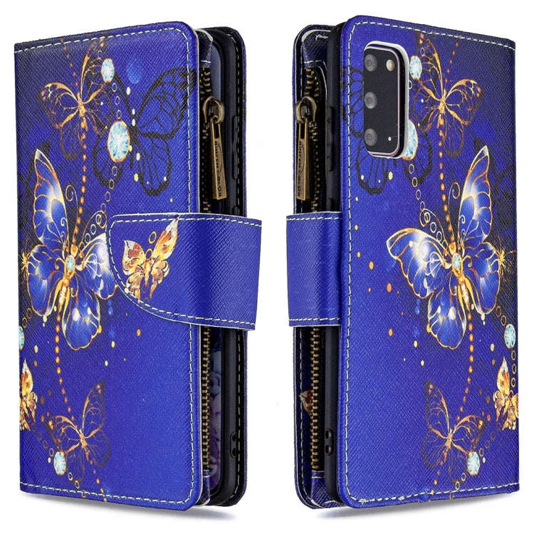 Colored Drawing Pattern Zipper Horizontal Flip Leather Case with Holder & Card Slots & Wallet, Fo...