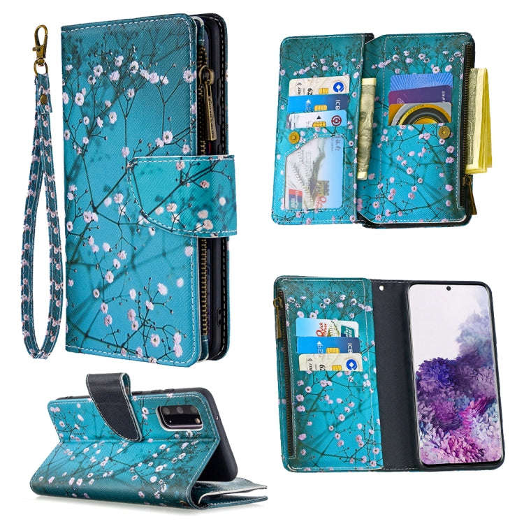 Colored Drawing Pattern Zipper Horizontal Flip Leather Case with Holder & Card Slots & Wallet, Fo...
