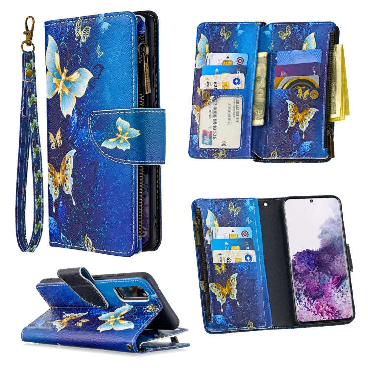 Colored Drawing Pattern Zipper Horizontal Flip Leather Case with Holder & Card Slots & Wallet, Fo...