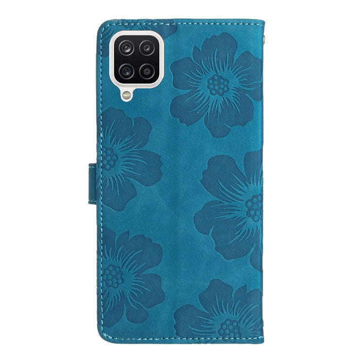 Flower Embossing Pattern Leather Phone Case, For Samsung Galaxy A12, For Samsung Galaxy A13 4G, F...