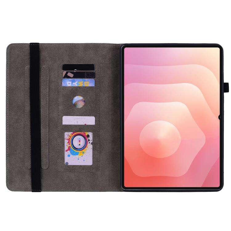 Butterfly Rose Embossed Leather Tablet Case, For Galaxy Tab S12+, For Samsung Galaxy Tab S11, For...