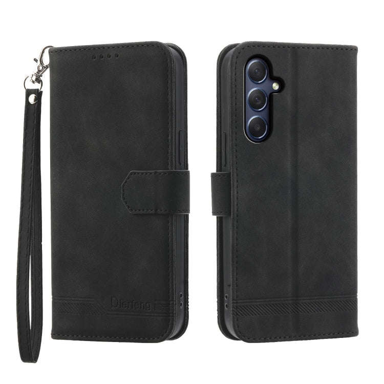 Dierfeng Dream Line TPU + PU Leather Phone Case, For Samsung Galaxy A15, For Samsung Galaxy A05, ...