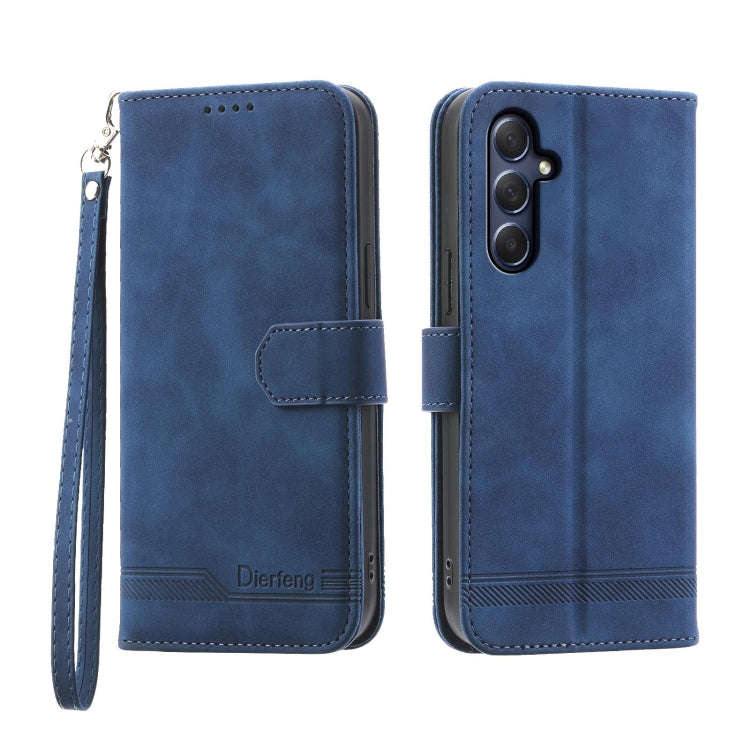 Dierfeng Dream Line TPU + PU Leather Phone Case, For Samsung Galaxy A15, For Samsung Galaxy A05, ...