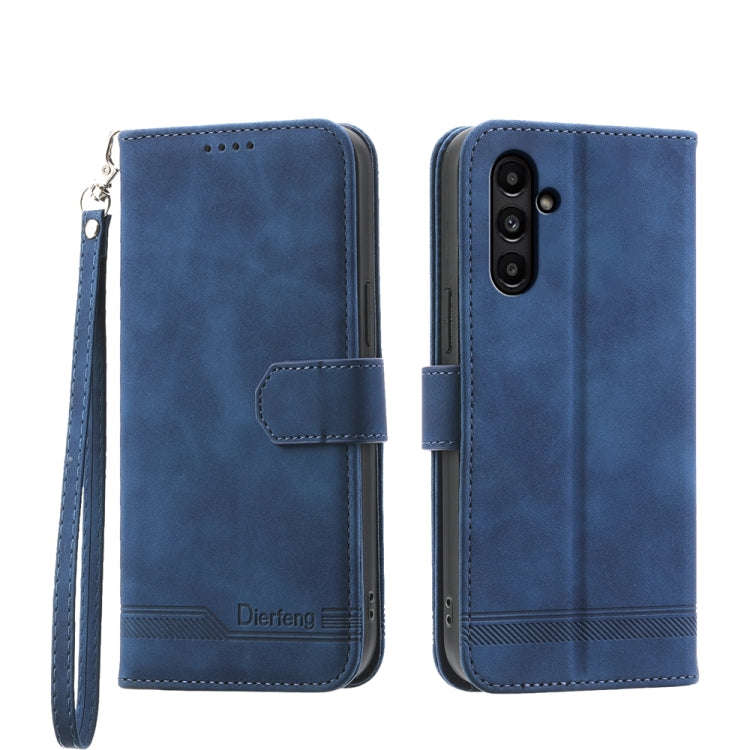 Dierfeng Dream Line TPU + PU Leather Phone Case, For Samsung Galaxy A15, For Samsung Galaxy A05, ...