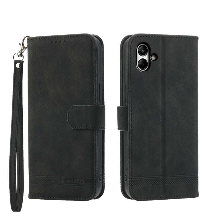 Dierfeng Dream Line TPU + PU Leather Phone Case, For Samsung Galaxy A15, For Samsung Galaxy A05, ...