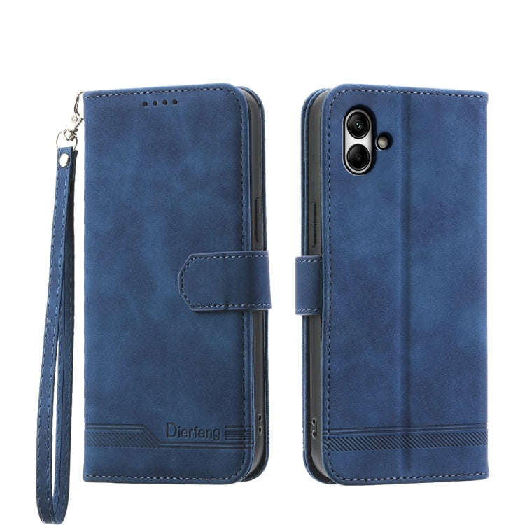 Dierfeng Dream Line TPU + PU Leather Phone Case, For Samsung Galaxy A15, For Samsung Galaxy A05, ...