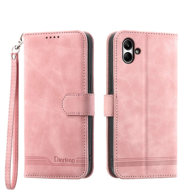 Dierfeng Dream Line TPU + PU Leather Phone Case, For Samsung Galaxy A15, For Samsung Galaxy A05, ...
