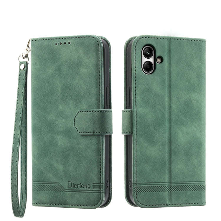 Dierfeng Dream Line TPU + PU Leather Phone Case, For Samsung Galaxy A15, For Samsung Galaxy A05, ...