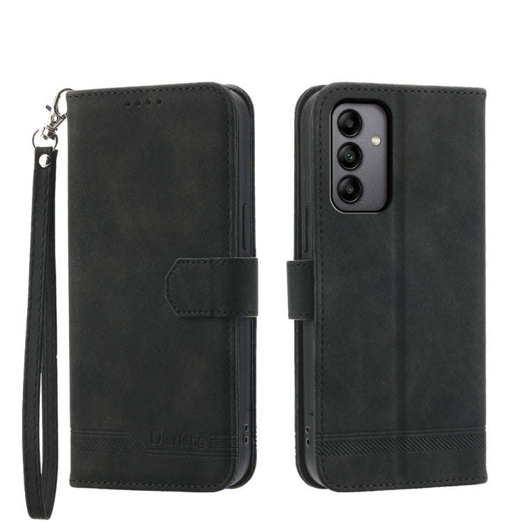 Dierfeng Dream Line TPU + PU Leather Phone Case, For Samsung Galaxy A15, For Samsung Galaxy A05, ...