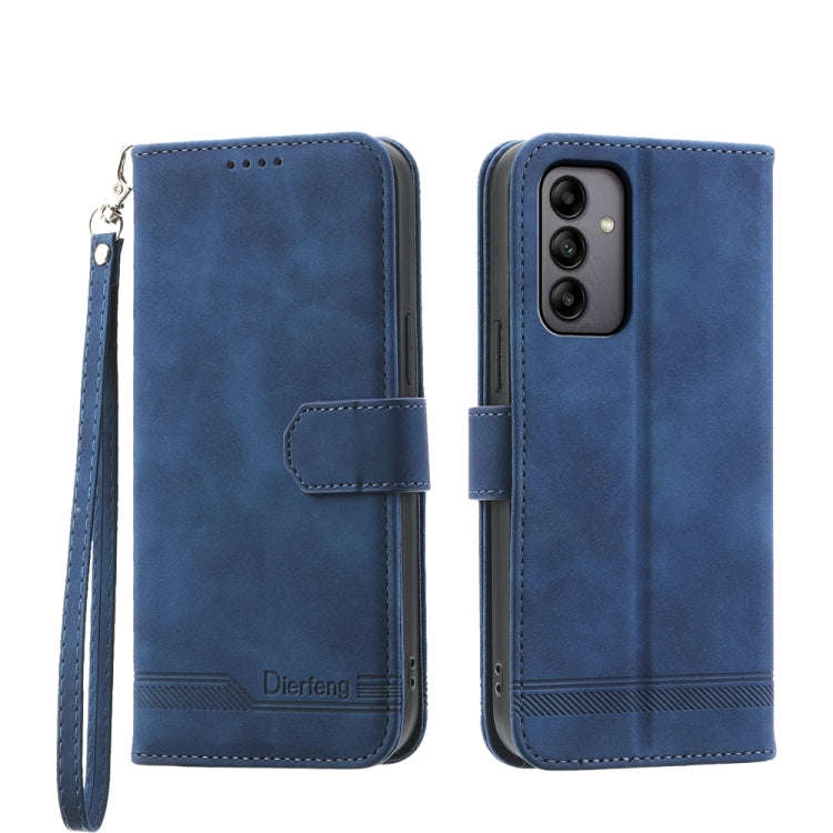 Dierfeng Dream Line TPU + PU Leather Phone Case, For Samsung Galaxy A15, For Samsung Galaxy A05, ...