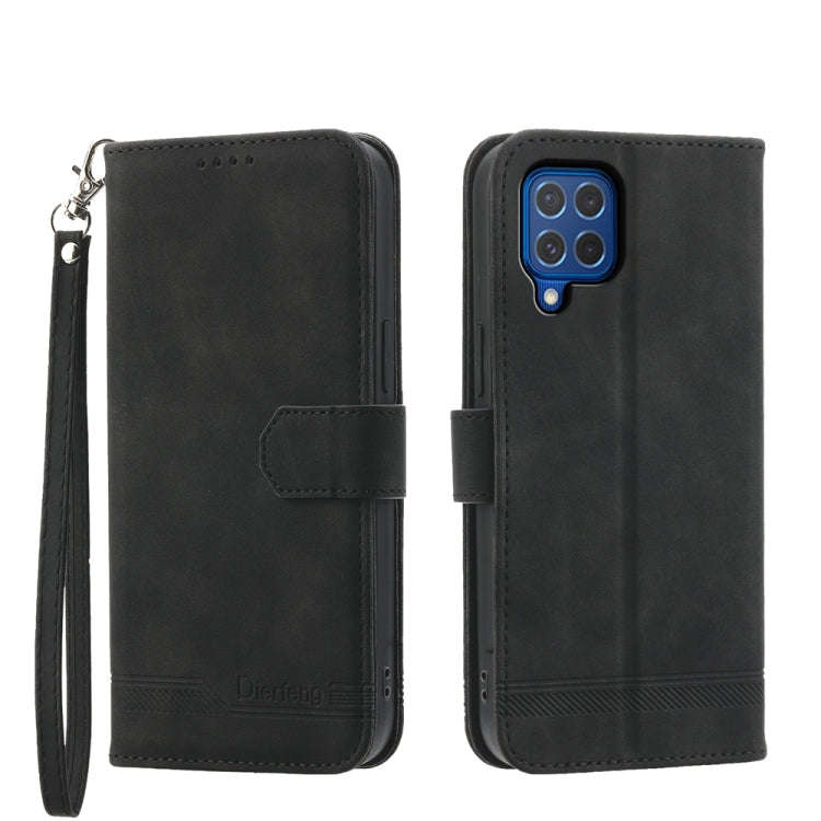Dierfeng Dream Line TPU + PU Leather Phone Case, For Samsung Galaxy A15, For Samsung Galaxy A05, ...