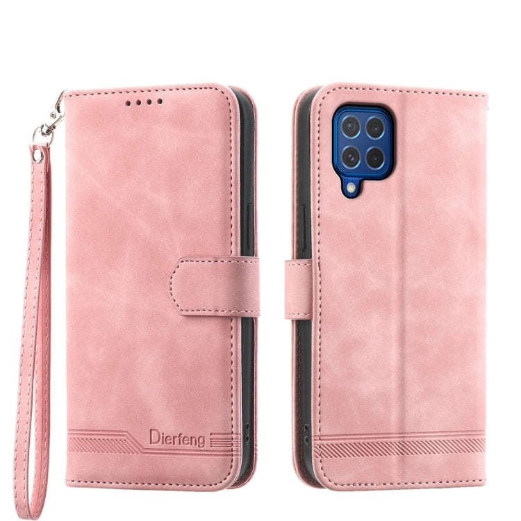 Dierfeng Dream Line TPU + PU Leather Phone Case, For Samsung Galaxy A15, For Samsung Galaxy A05, ...