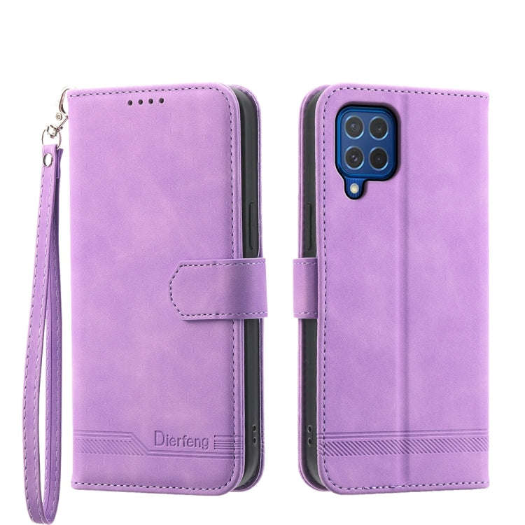 Dierfeng Dream Line TPU + PU Leather Phone Case, For Samsung Galaxy A15, For Samsung Galaxy A05, ...