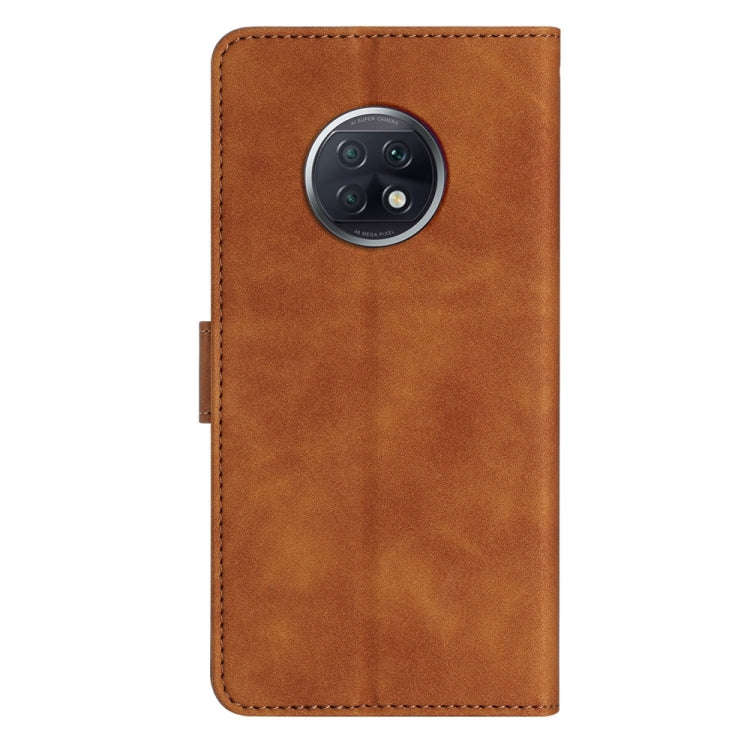 Seven Butterflies Embossed Leather Phone Case, For Xiaomi Redmi Note 9 5G / Note 9T, For Xiaomi M...