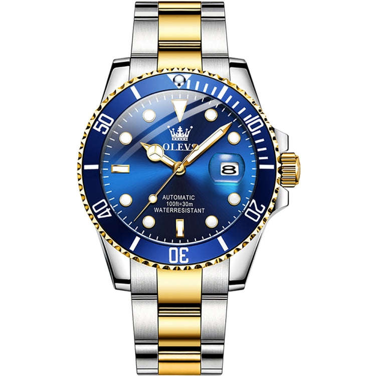 OLEVS 6650 Men Luminous Waterproof Mechanical Watch