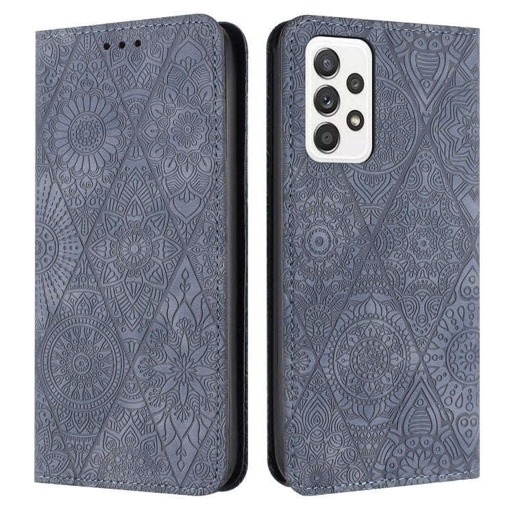 Ethnic Embossed Adsorption Leather Phone Case, For Samsung Galaxy A42 5G, For Samsung Galaxy A52 ...