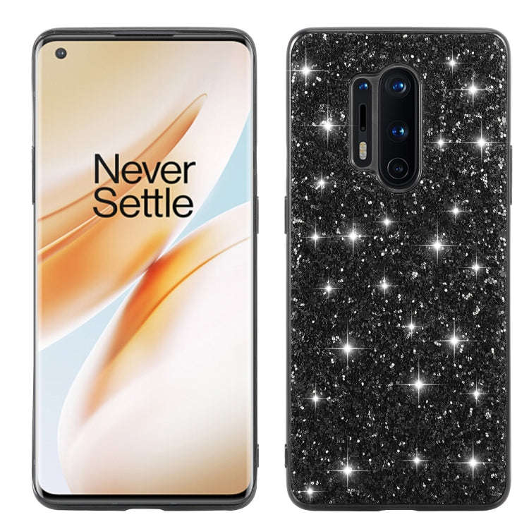 Glitter Powder Shockproof TPU Protective Case, For OnePlus 8 Pro, For OnePlus 8